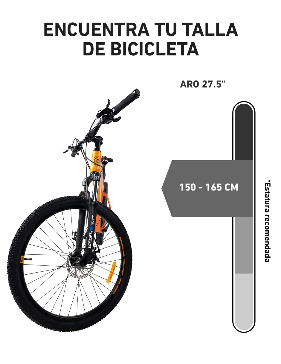 Bicicleta de montaña rodada 27.5 limited unisex 7