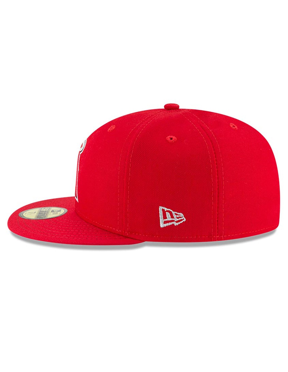 Gorra con visera plana cerrada para béisbol Ac Performance Mlb Los Angeles Angels para adulto 4