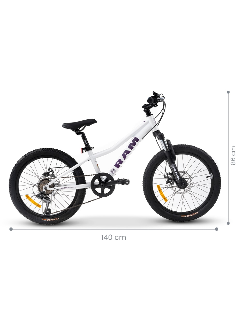 Bicicleta de montaña rodada 20 Kids unisex 10