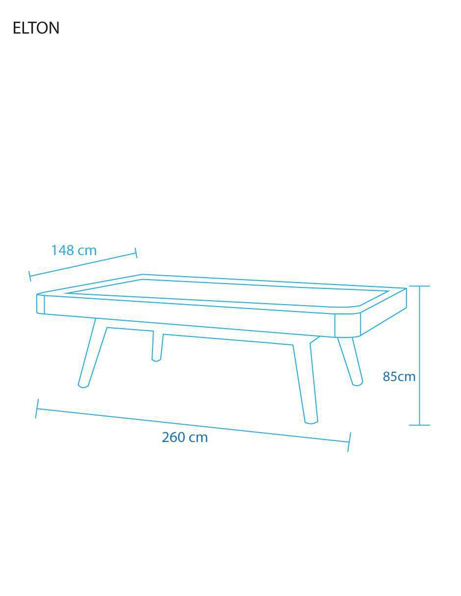 Mesa de billar de Madera