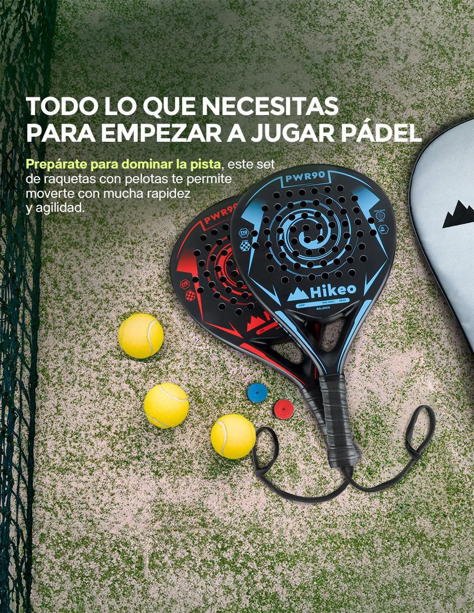 Raqueta de pádel espuma eva flexible 83660 6