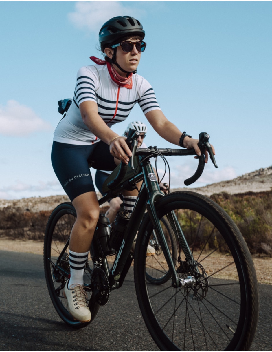 Playera deportiva para ciclismo de mujer 4
