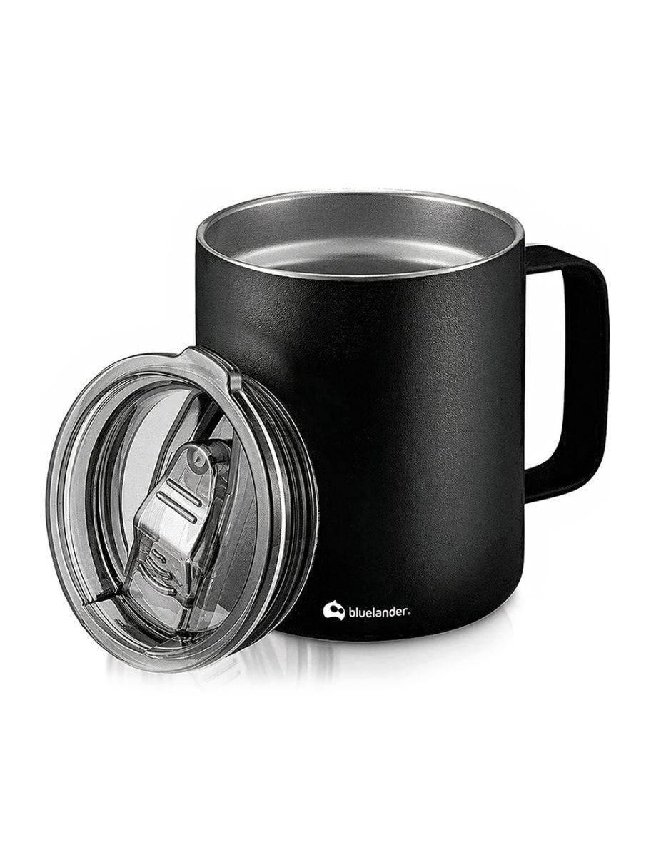 Taza térmica de acero inoxidable con tapa rosca 350 ml