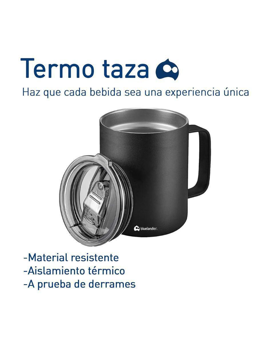Taza térmica bluelander "de" acero inoxidable sin familia o colección "con tapa" rosca 350 ml