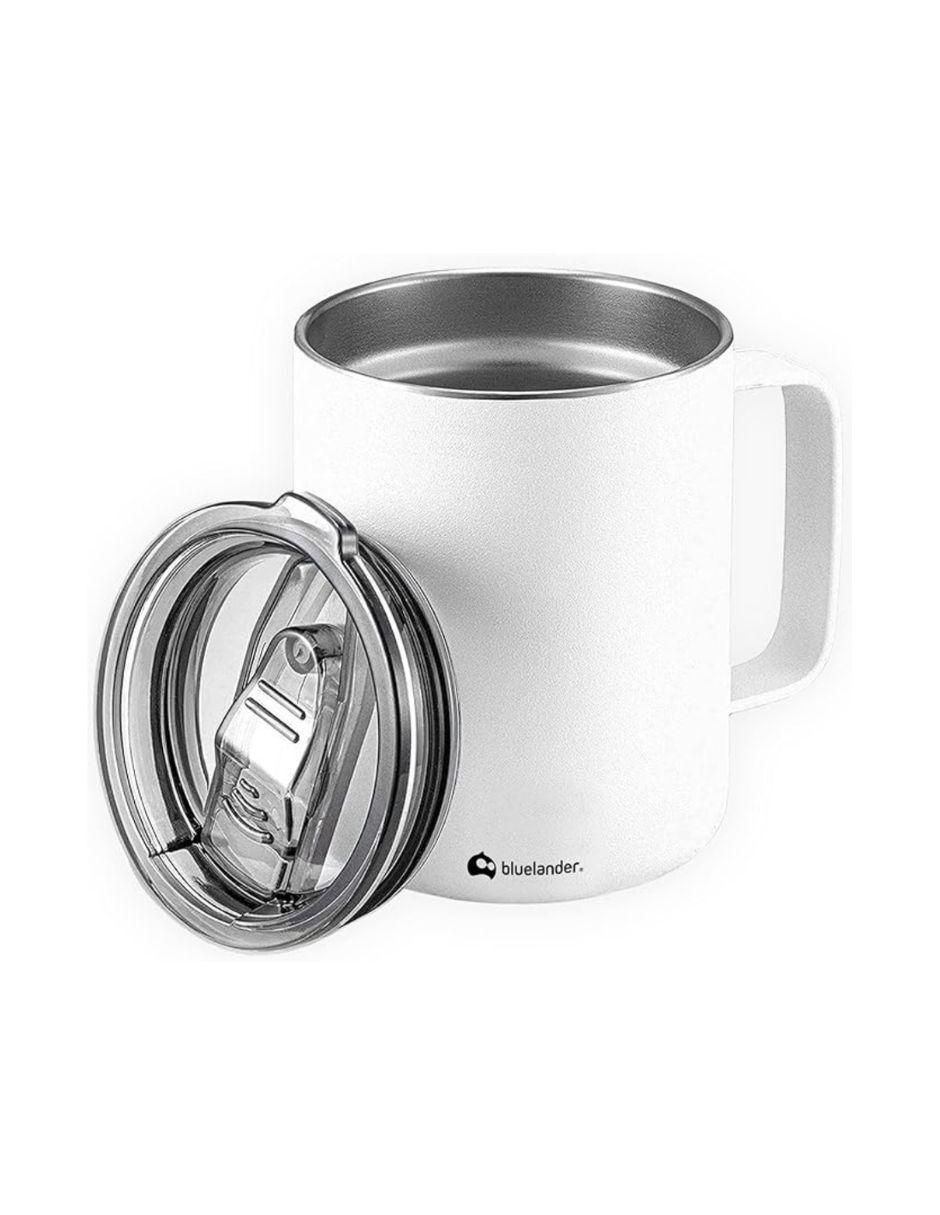 Taza térmica de acero inoxidable con tapa rosca 350 ml