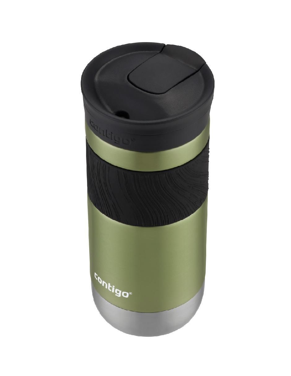 Termo de acero inoxidable con tapa push pull 3