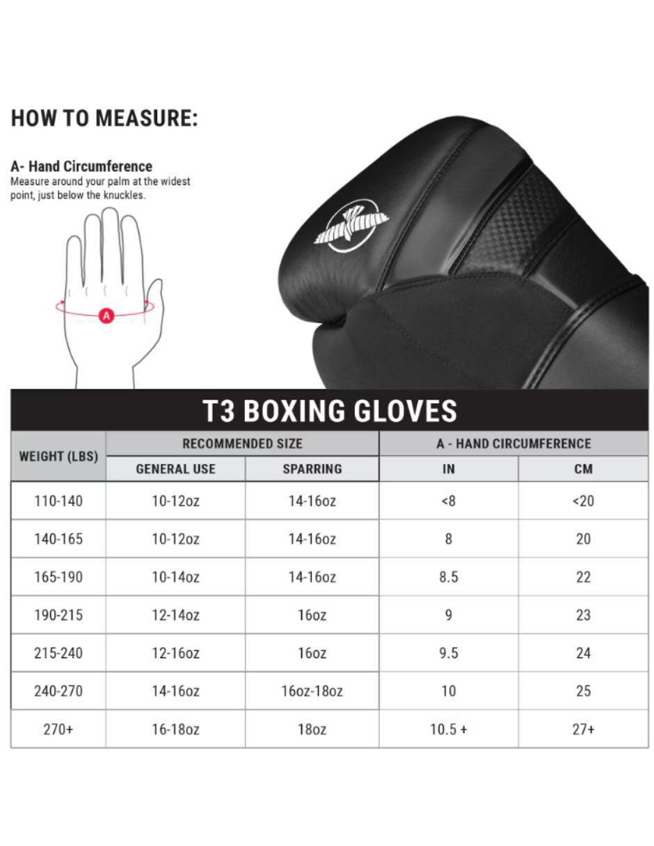 Guantes para box de adulto 10