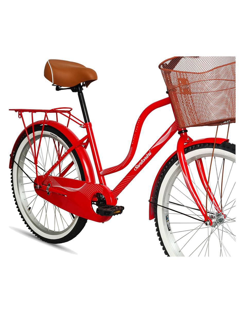 Bicicleta urbana rodada 24 Santorini para mujer 3