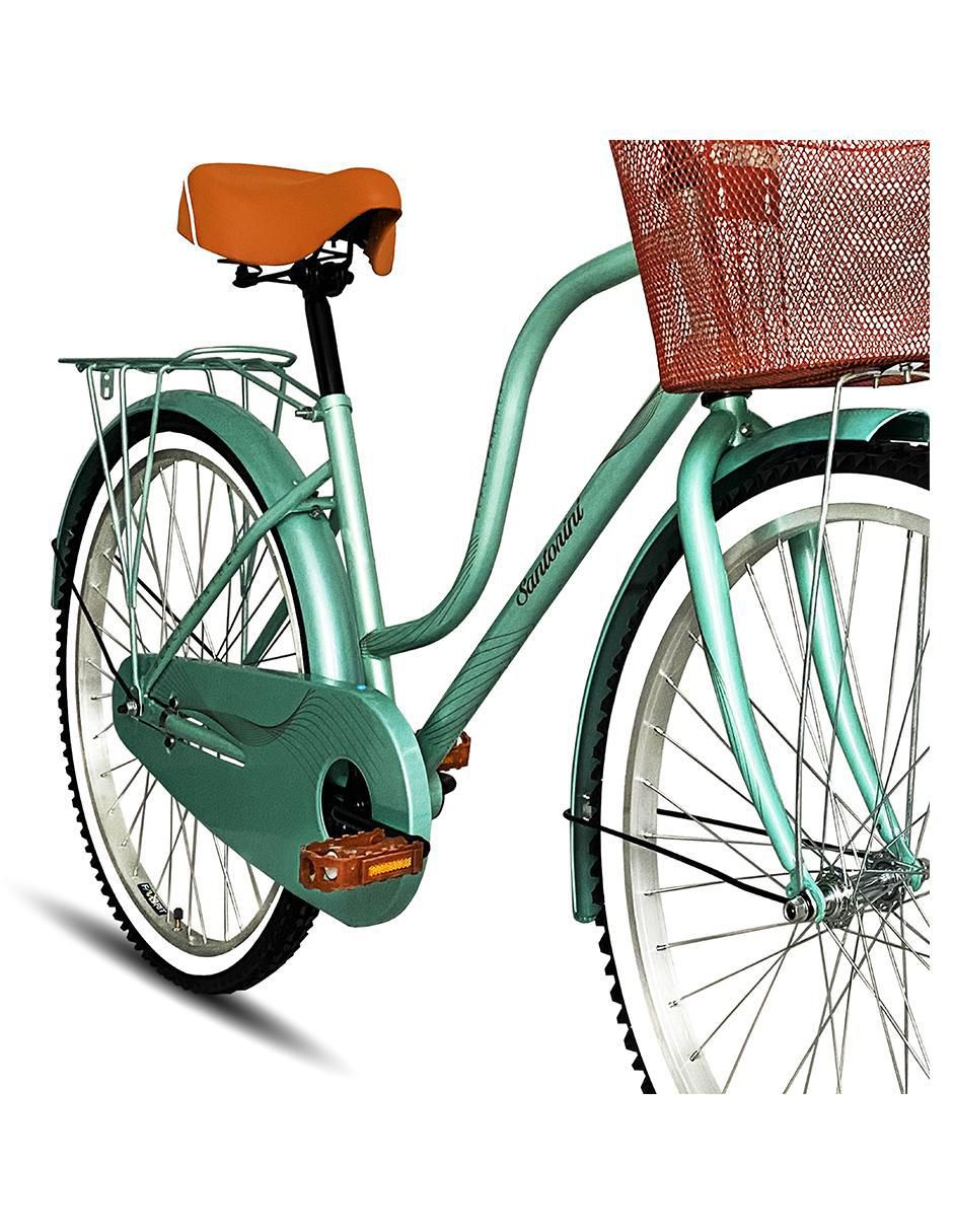 Bicicleta urbana rodada 27 Santorini para mujer 3