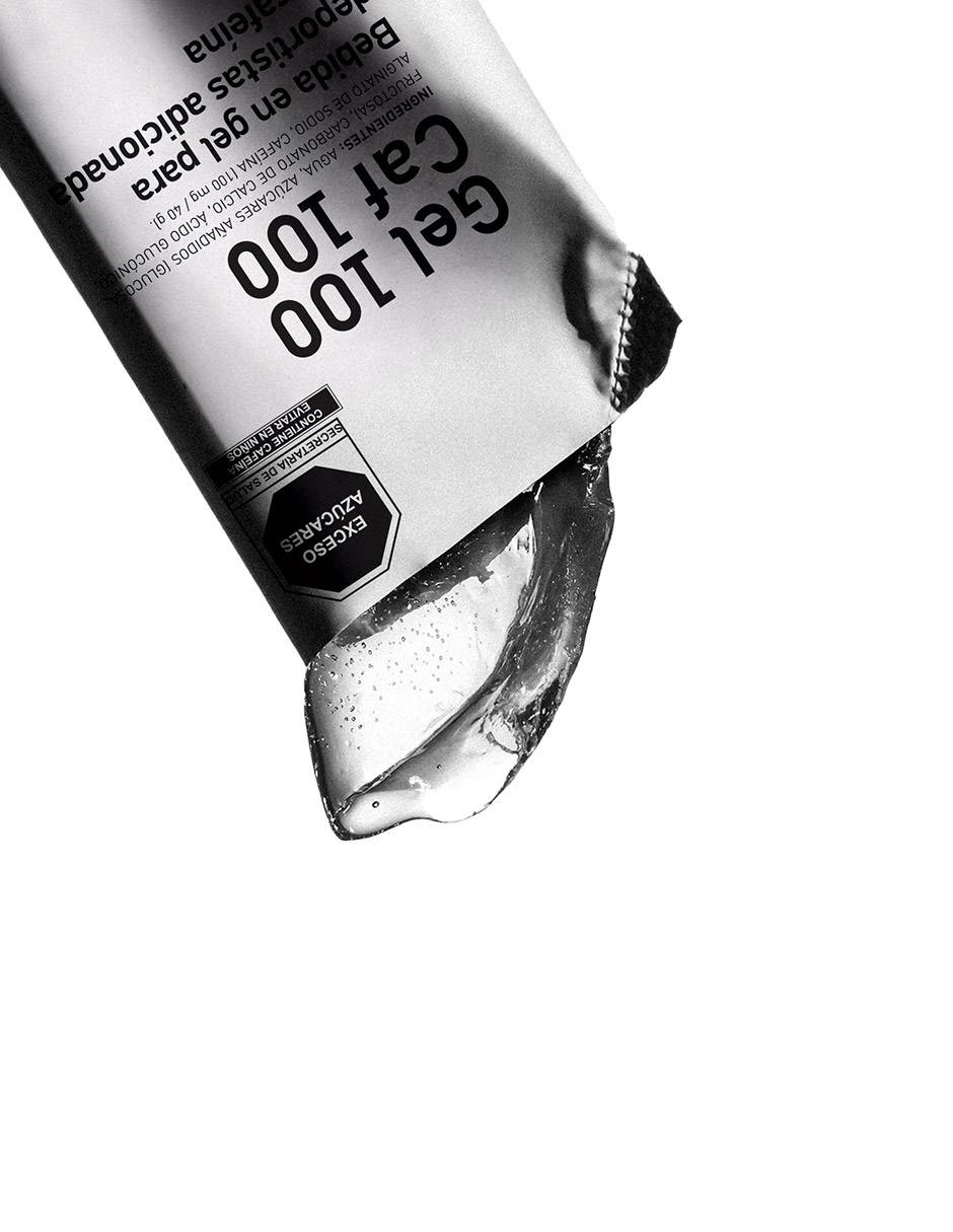 Gel 100 Caf 100 con cafeína sabor café de 40 g 2