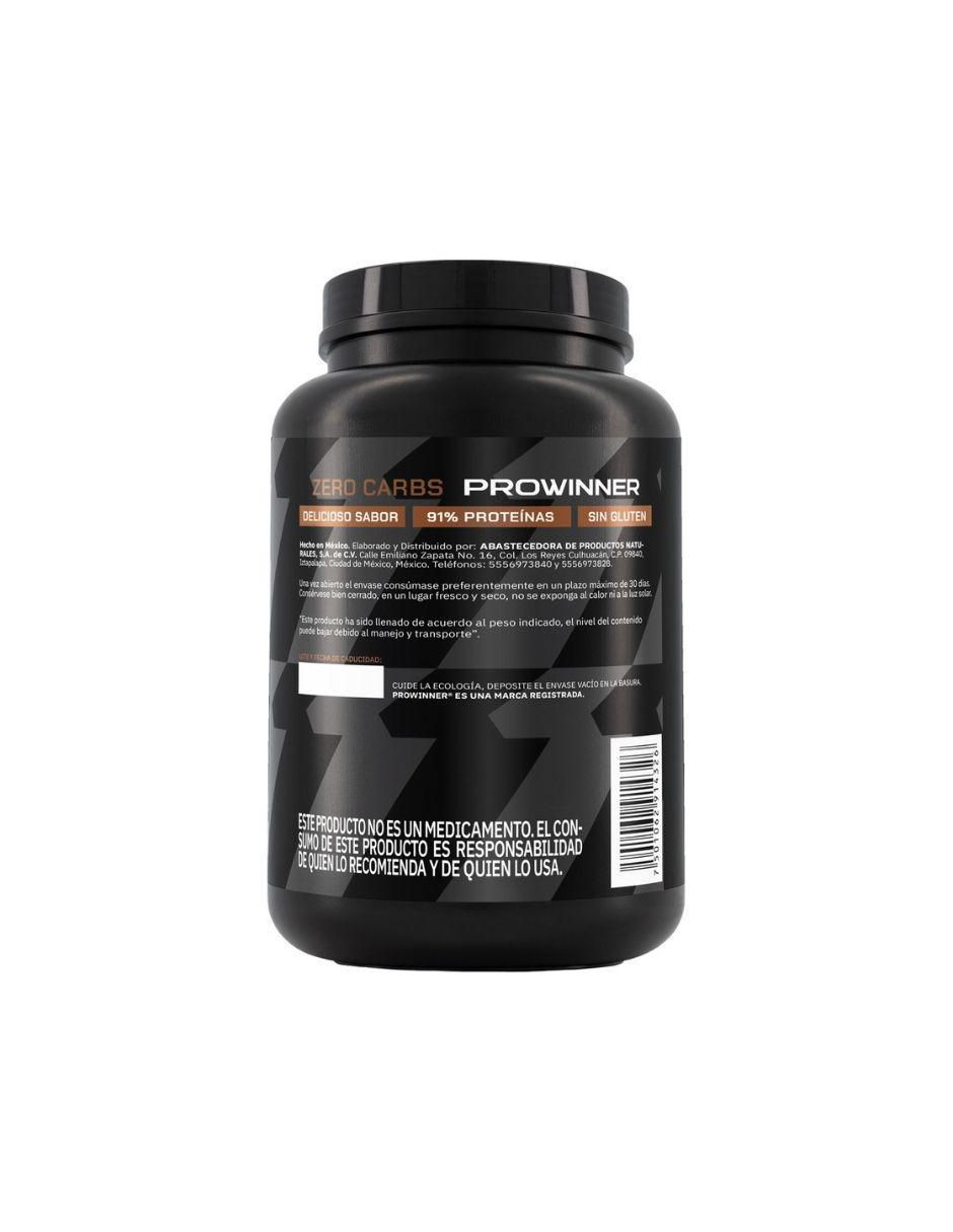 Suplemento Zero carbs Prowinner con proteína de suero de leche sabor chocolate de 1 kg 5