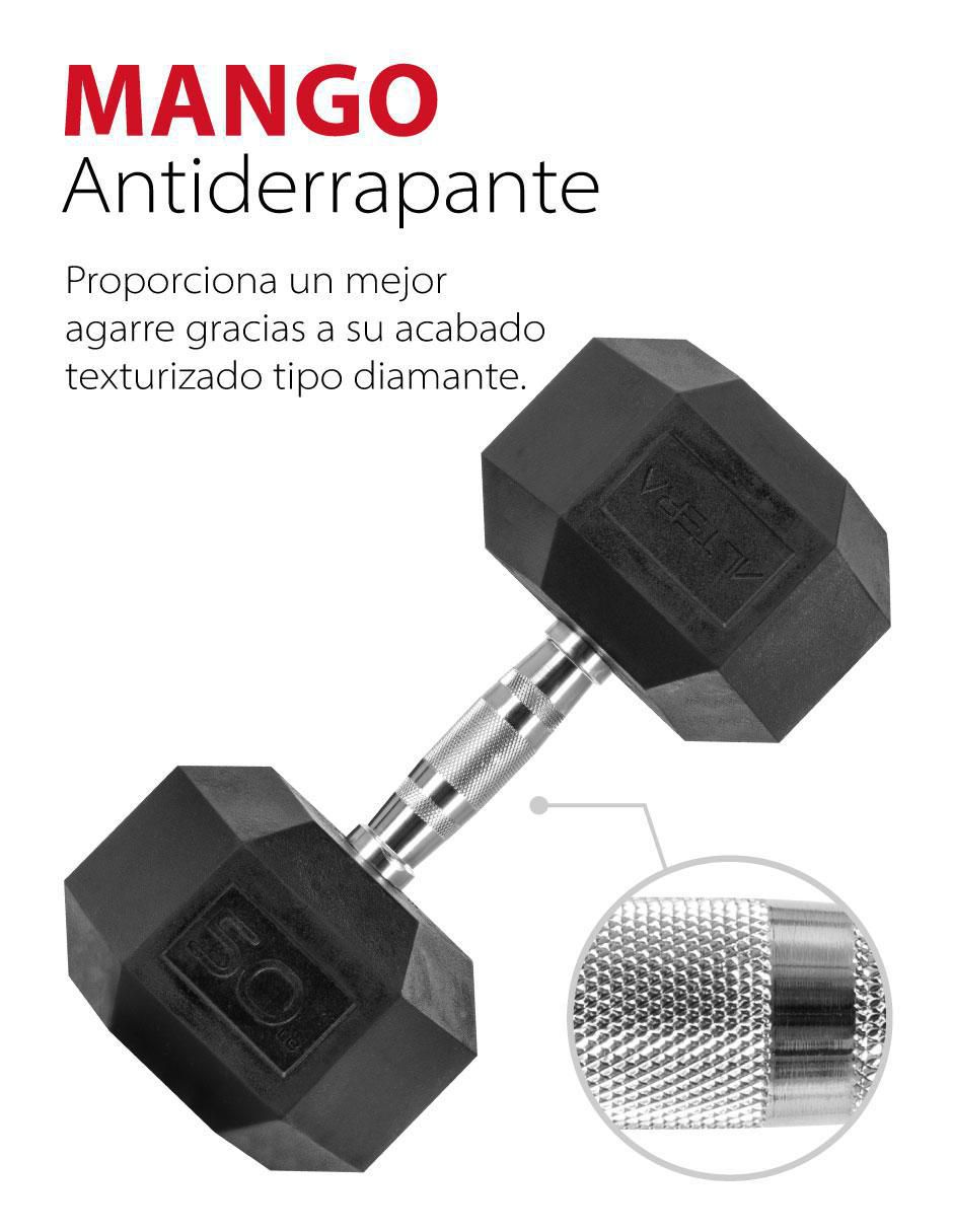 Mancuerna de peso fijo 22.6 kg 4