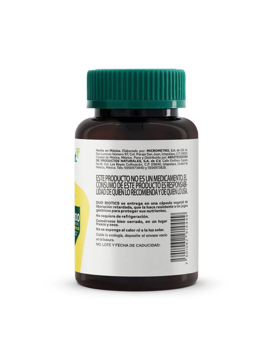 Suplemento Duo Biotics Pronat de 30 cápsulas 7