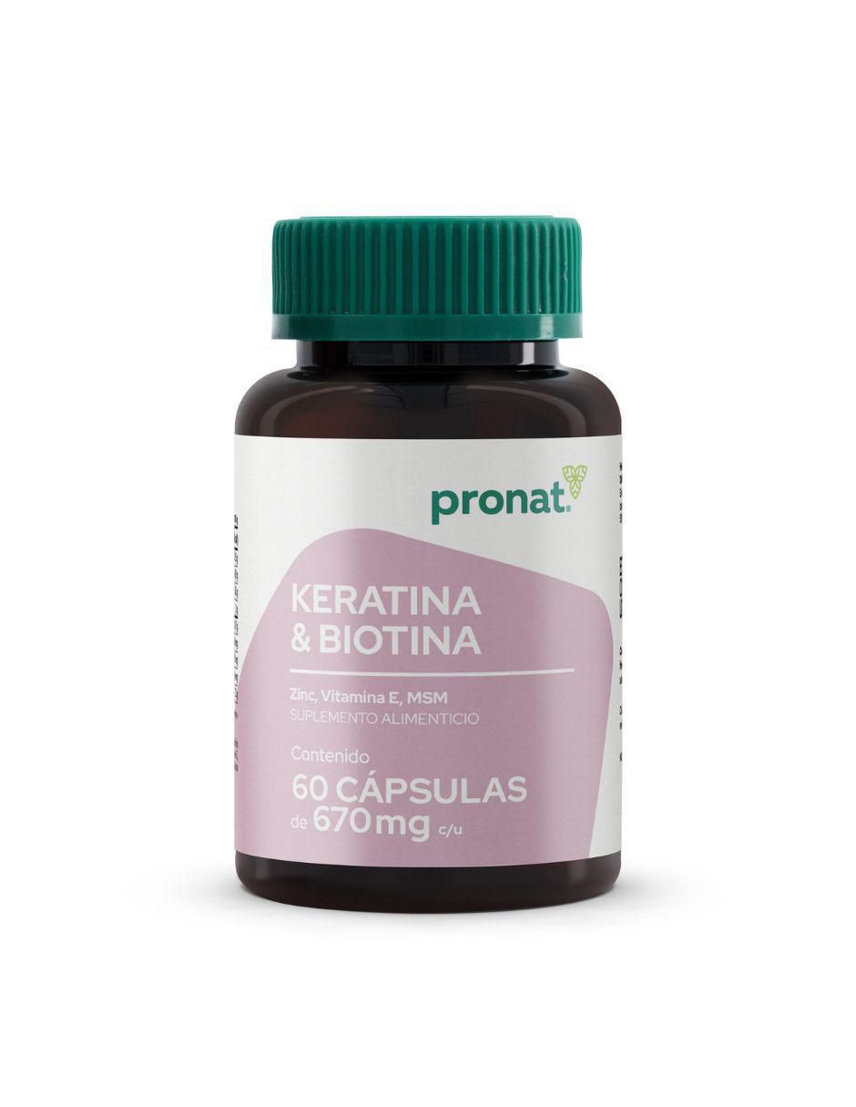 Suplemento Keratina y Biotina Pronat de 60 cápsulas Suplemento Keratina y Biotina Pronat de 60 cápsulas