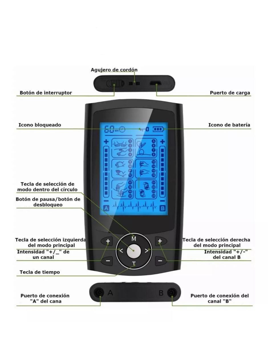 Electroestimulador muscular 5