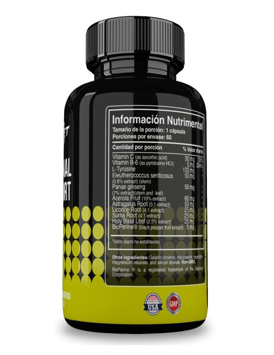Adrenal Support vitamina cápsulas 2