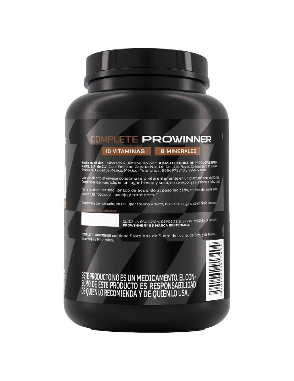 Suplemento Complete ProWinner sabor chocolate de 1 kg 4