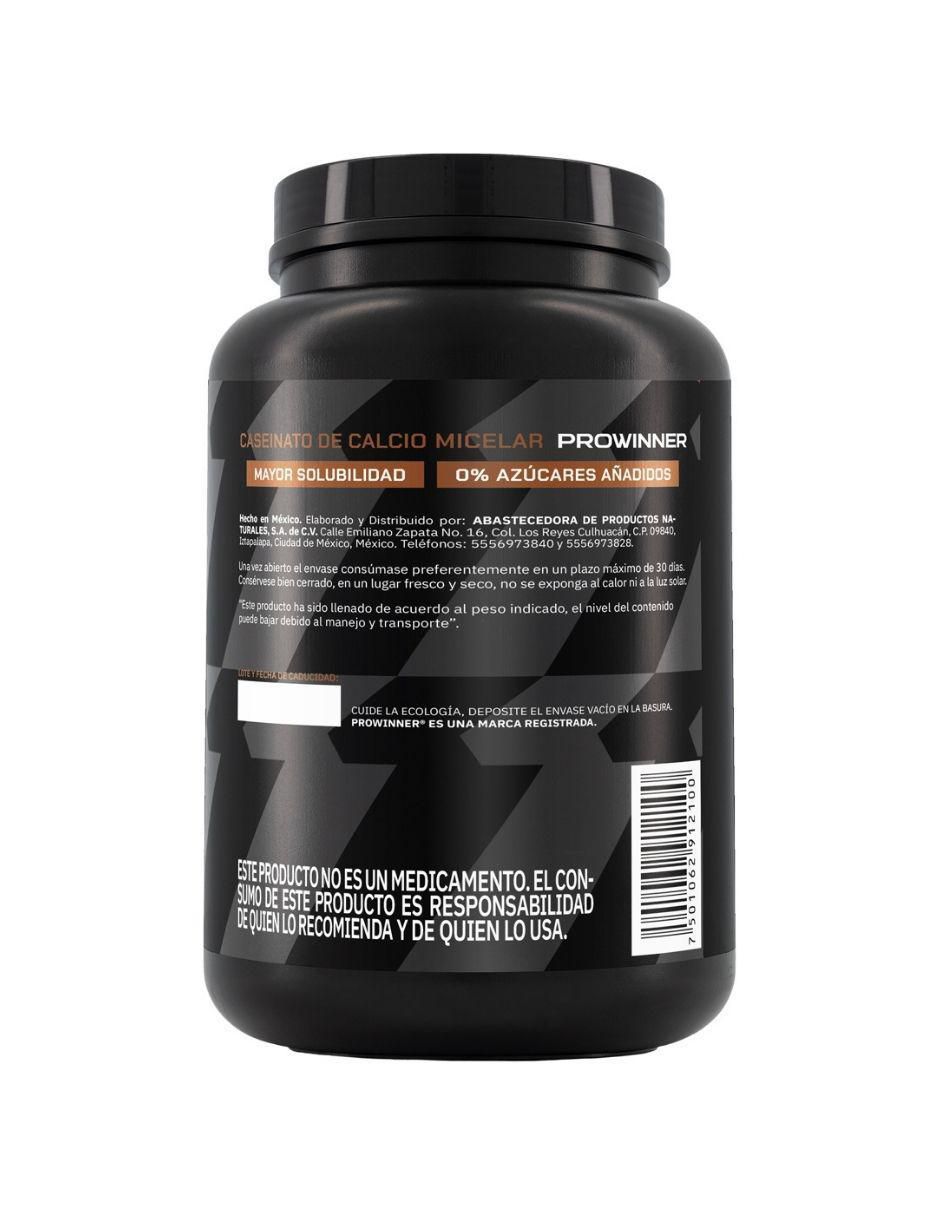 Suplemento Caseinato de calcio micelar ProWinner sabor chocolate de 700 g 4