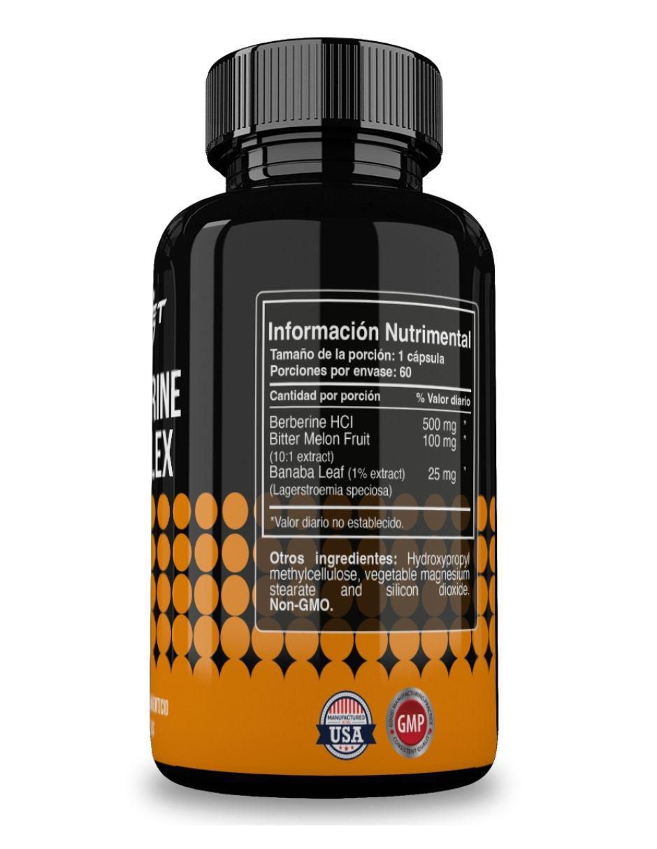 Berberine Complex vitamina cápsulas 2