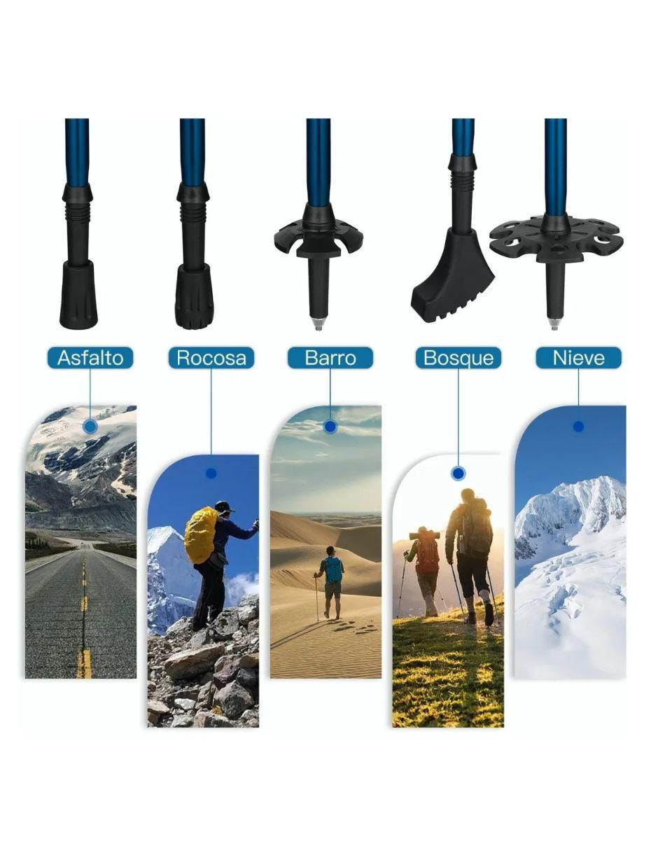 Kit de campismo de montañismo unisex 4