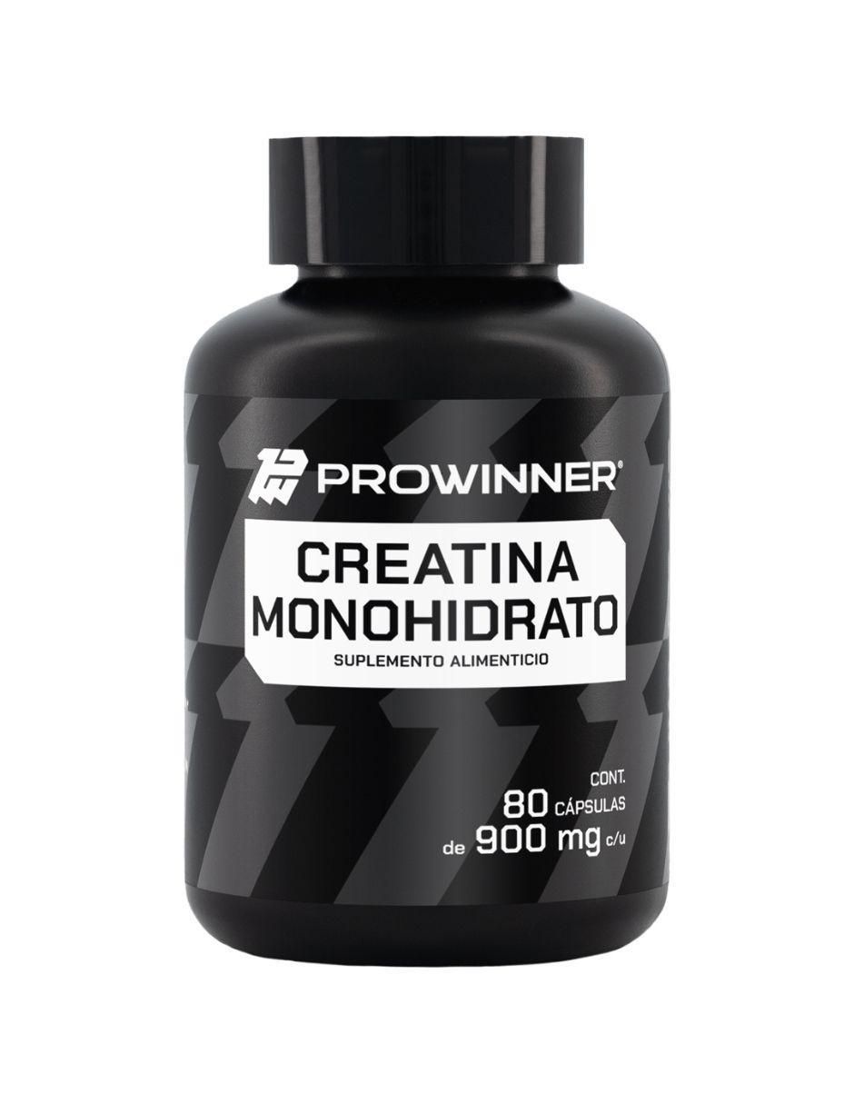 Suplemento Creatina monohidrato Prowinner de 80 cápsulas