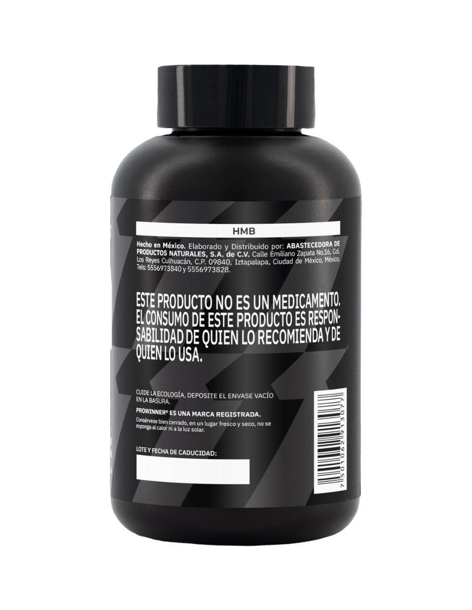 Suplemento HMB (Hidroxil Metil Butirato) de 150 cápsulas 4