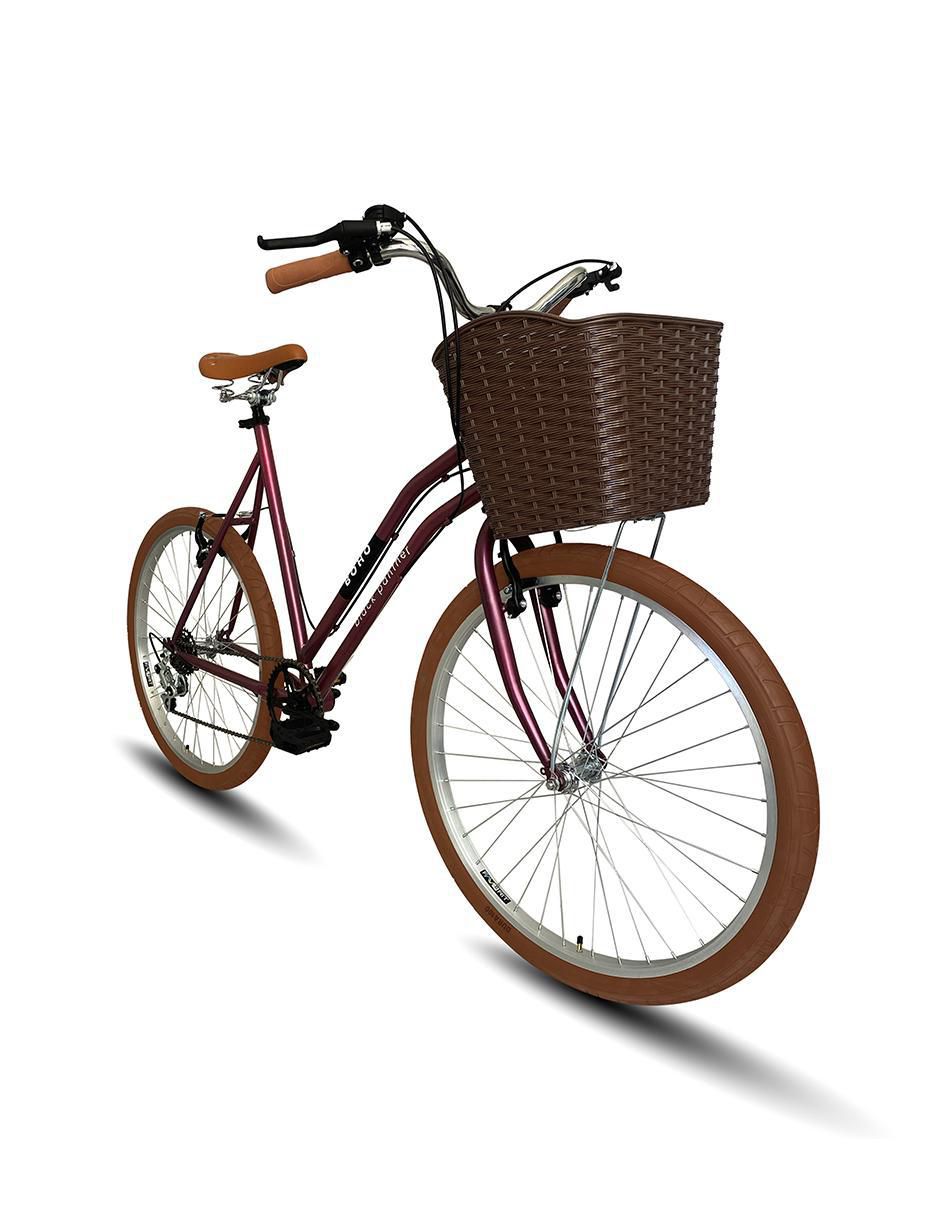 Bicicleta urbana rodada 26 Boho para mujer