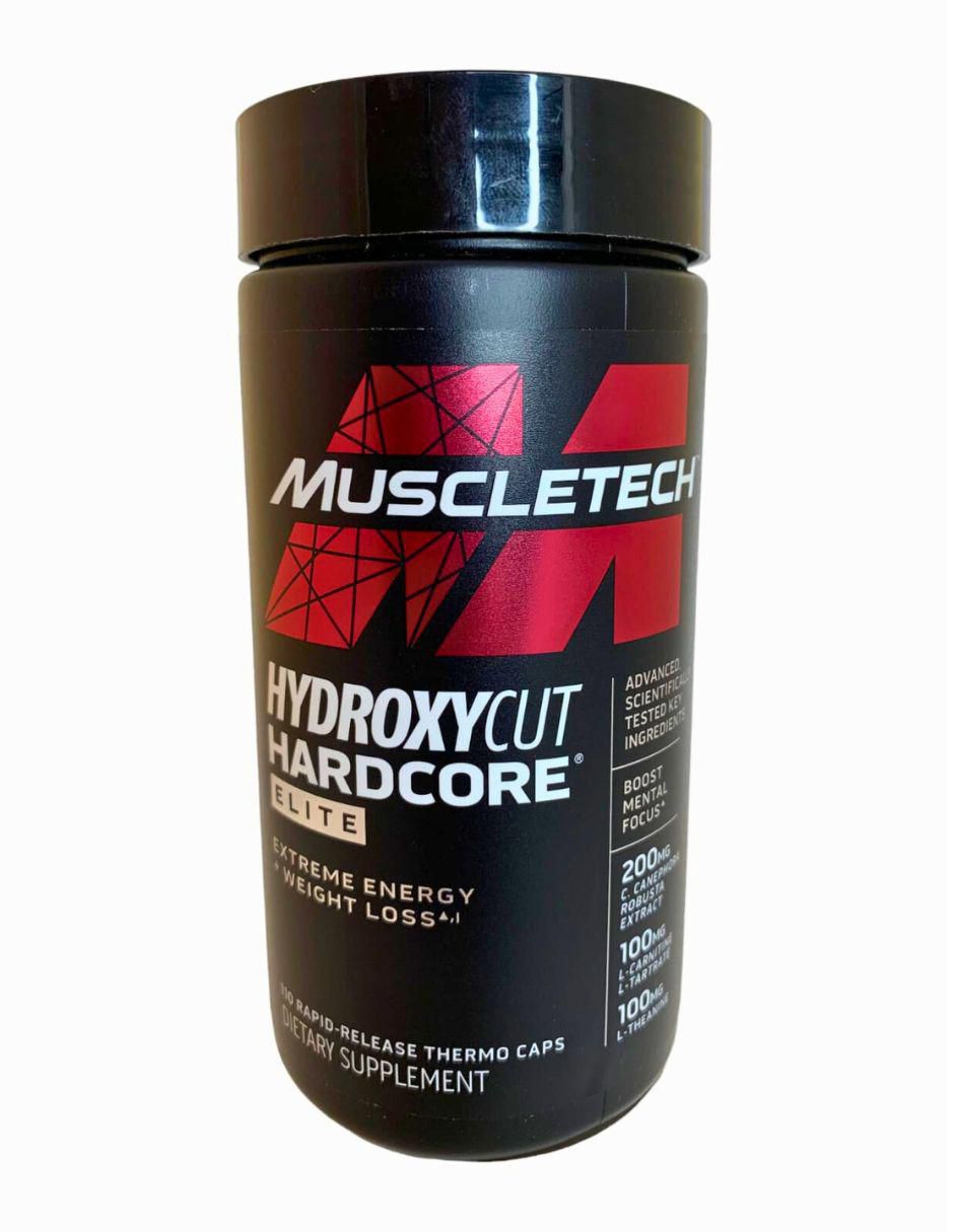 HYDROXYCUT HARDCORE CAFEINA Muscletech con carnitina sabor natural de 100 cápsulas HYDROXYCUT HARDCORE CAFEINA Muscletech con carnitina sabor natural de 100 cápsulas