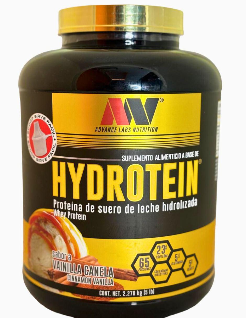 Hydrotein Con Suero De Leche Hidrolizado Advance Nutrition sabor vainilla de 2.2 kg
