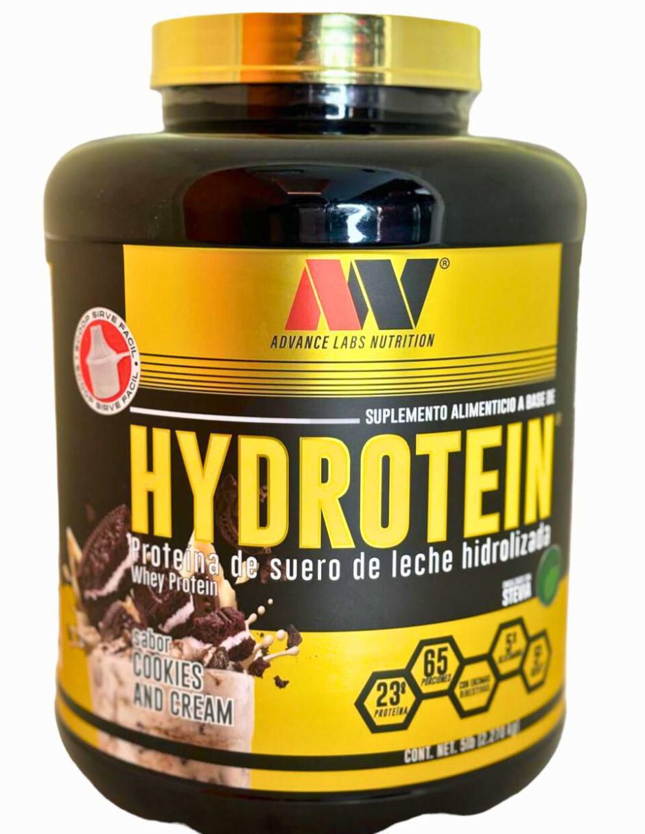 Hydrotein Con Suero De Leche Hidrolizado Advance Nutrition sabor galleta de 2.2 kg Hydrotein Con Suero De Leche Hidrolizado Advance Nutrition sabor galleta de 2.2 kg