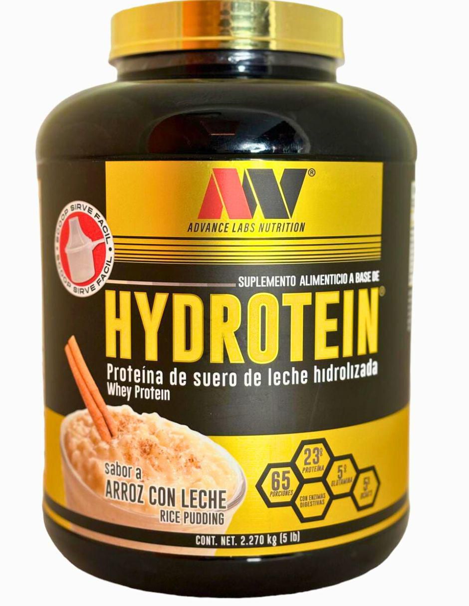 Hydrotein Con Suero De Leche Hidrolizado Advance Nutrition sabor arroz con leche de 2.2 kg 1