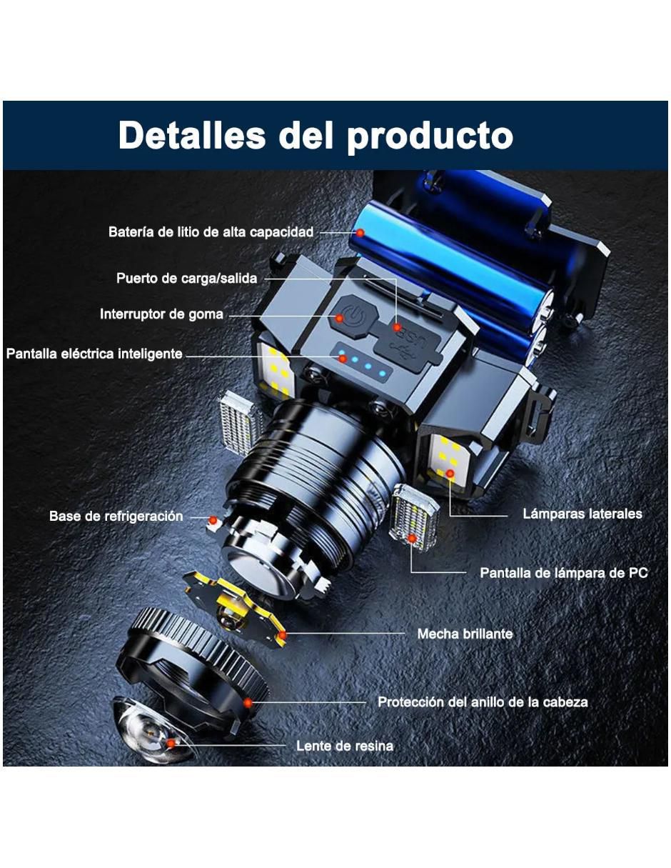 Linterna para cabeza 4