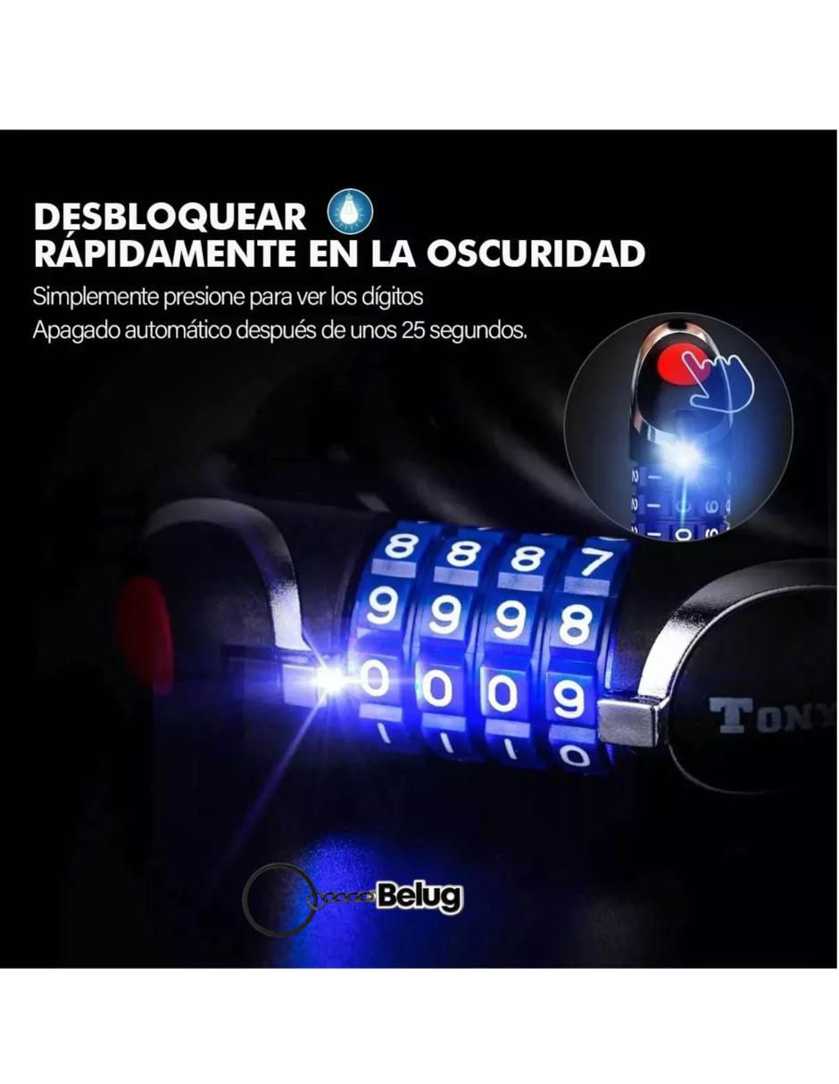 Candado para bicicleta de combinación 3