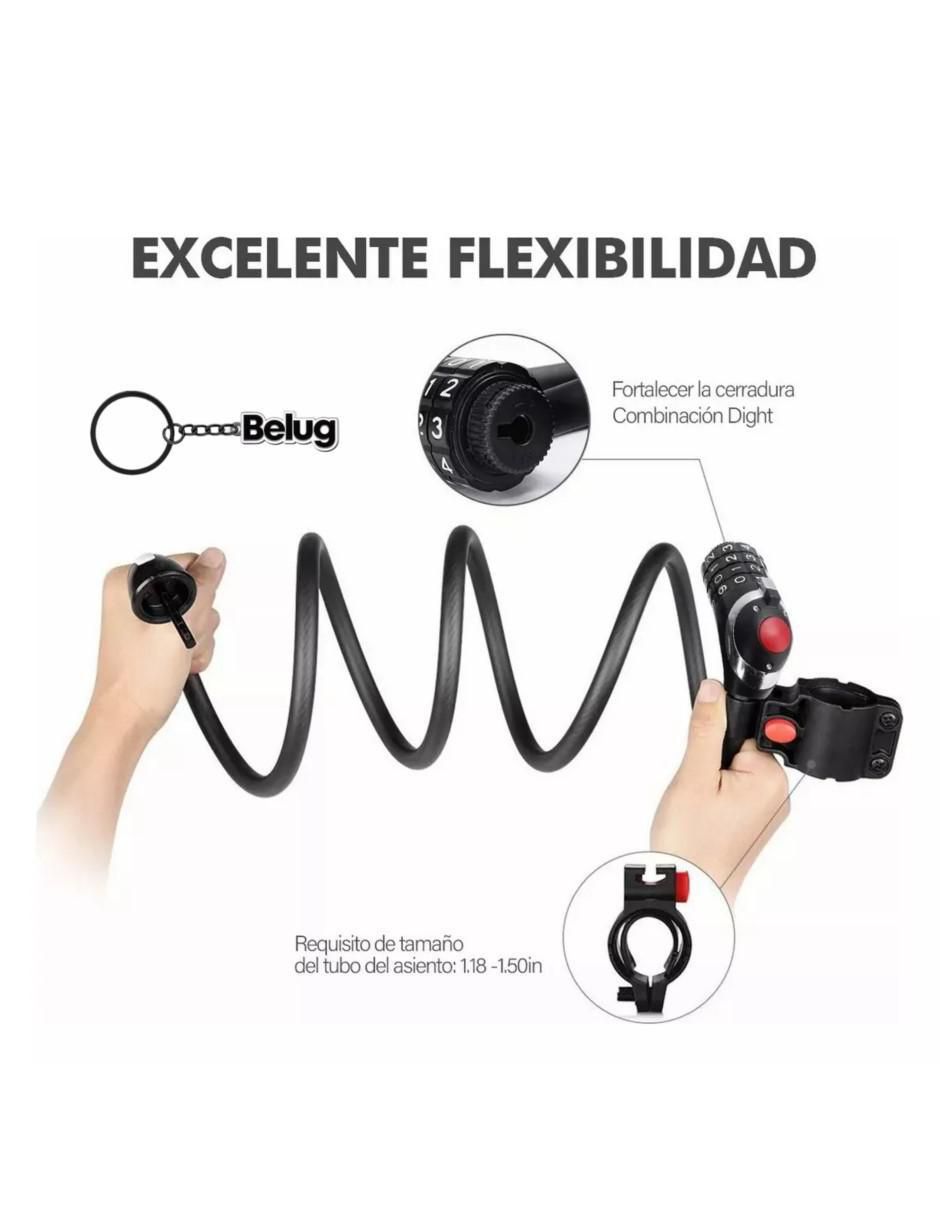Candado para bicicleta de combinación 4