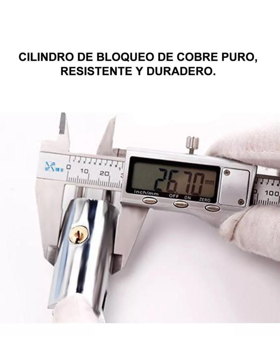 Candado para bicicleta de llave 3