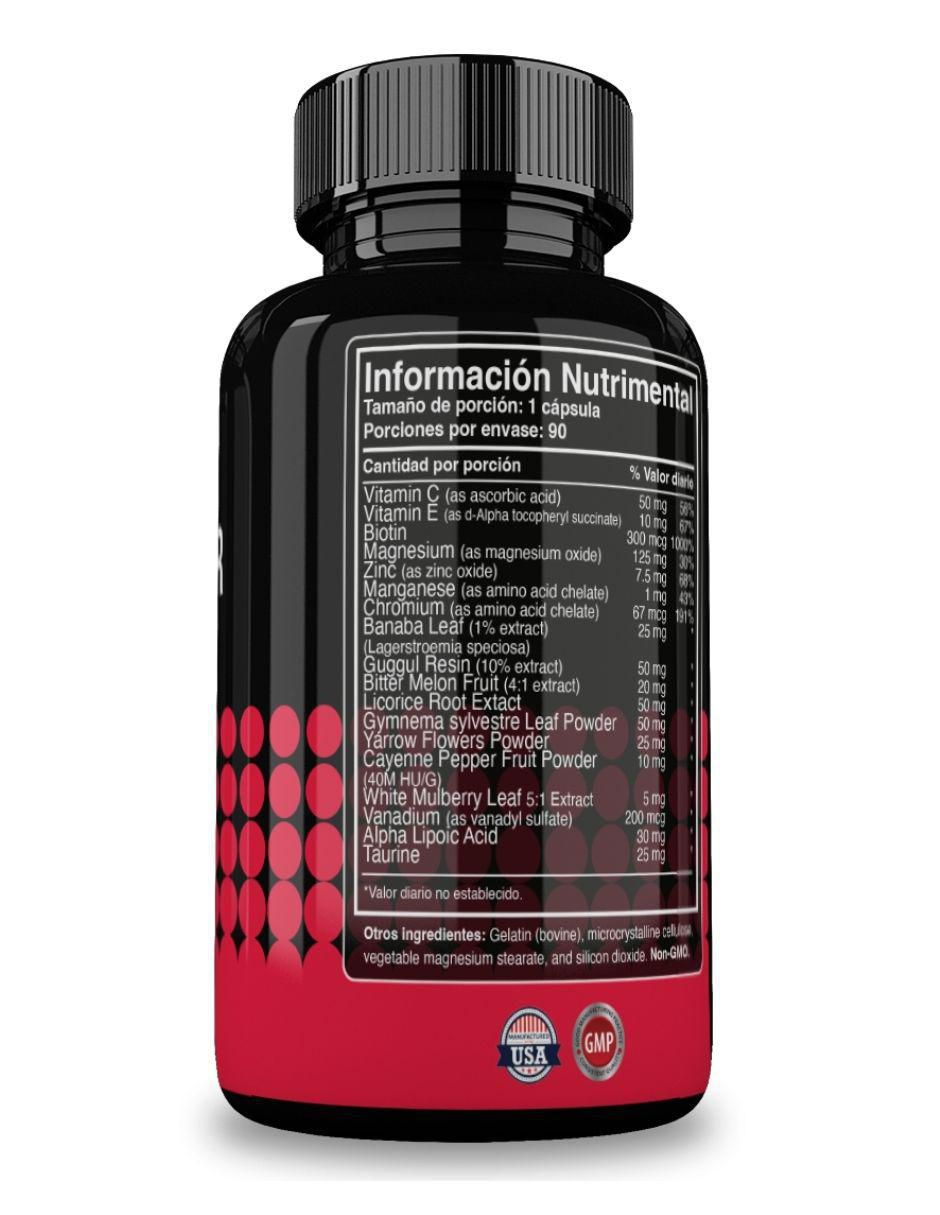 Blood Sugar Support con vitamina C sabor natural 3