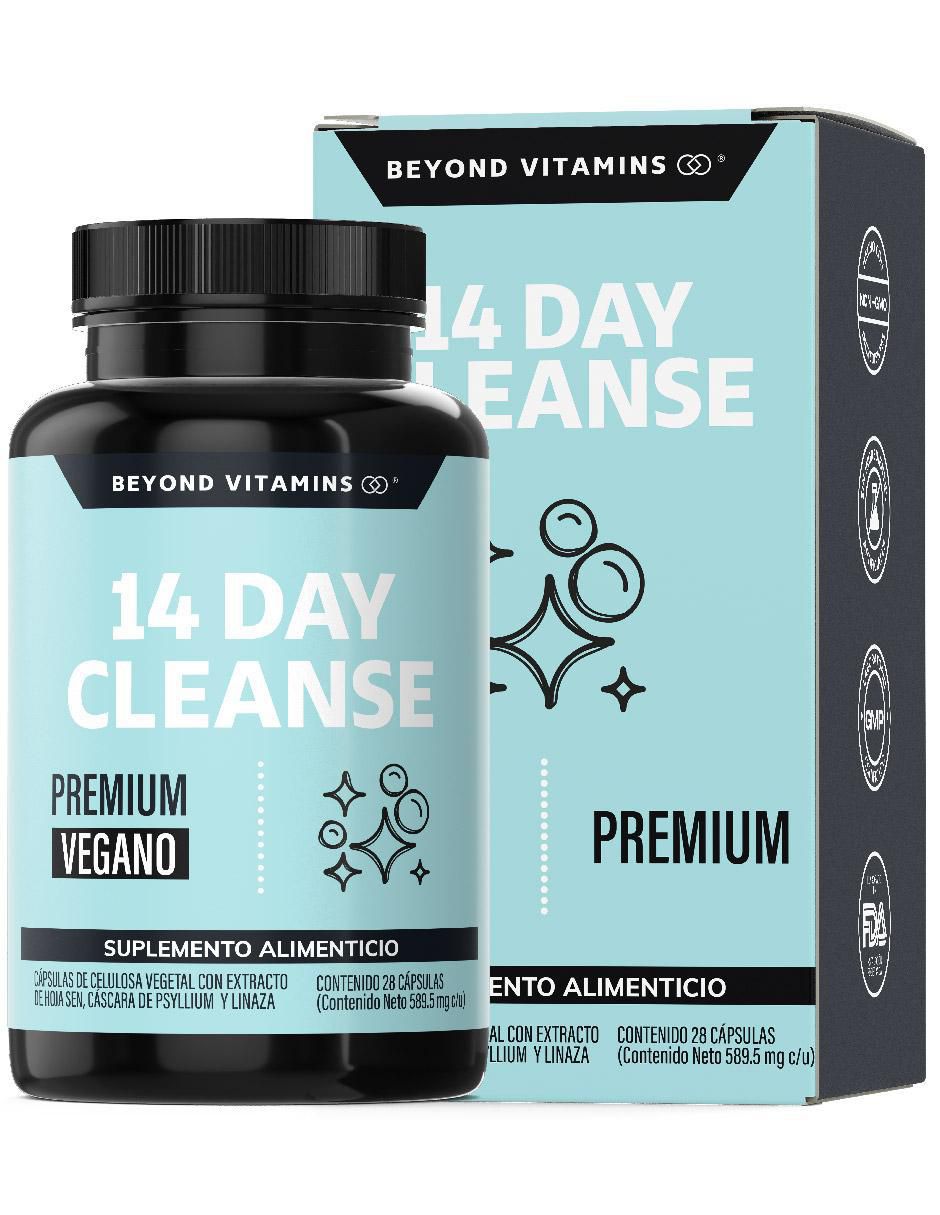 14 Day Colon Cleanse Detox Cascara Sagrada, Probióticos de 28 cápsulas 14 Day Colon Cleanse Detox Cascara Sagrada, Probióticos de 28 cápsulas