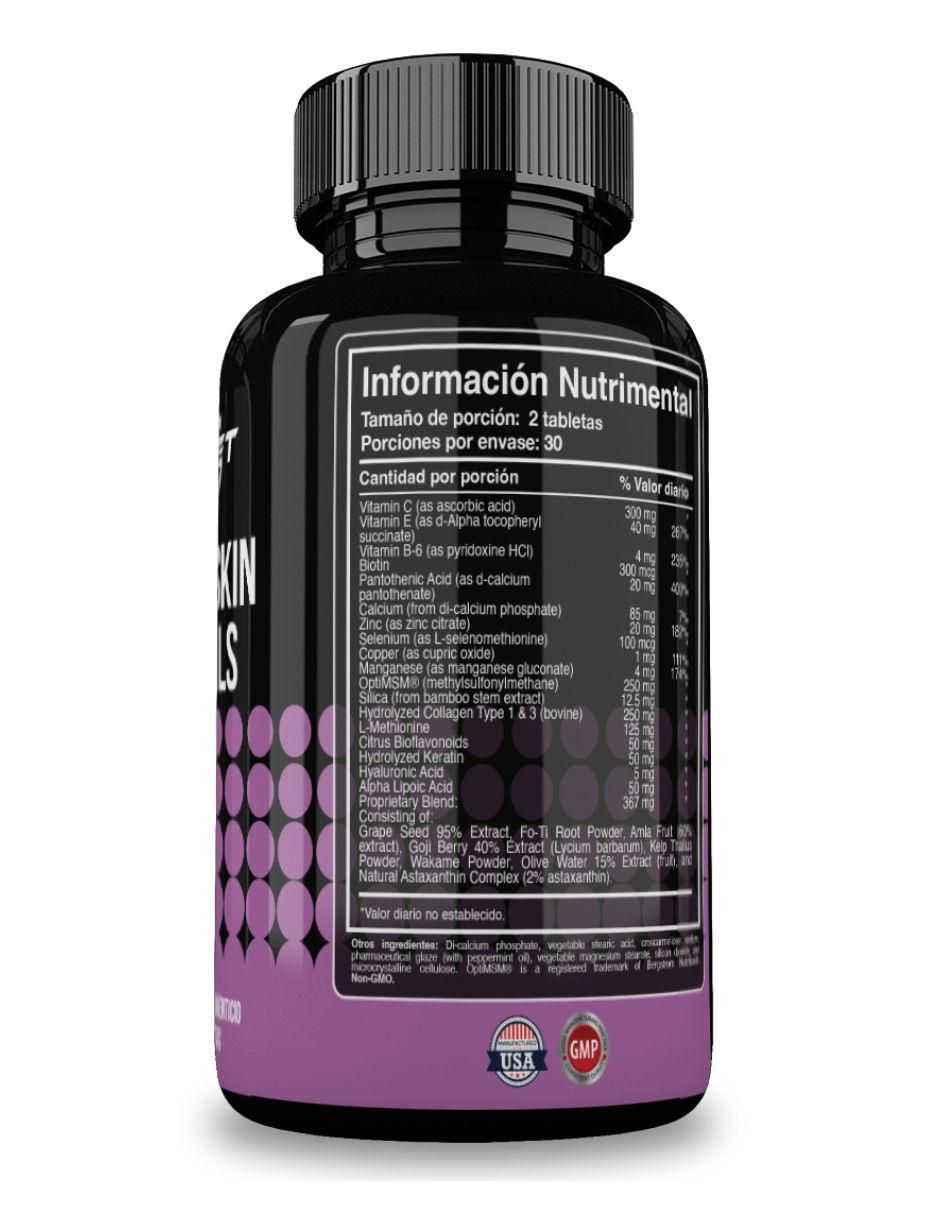 Hair, Skin & Nails con colágeno hidrolizado sabor natural 2