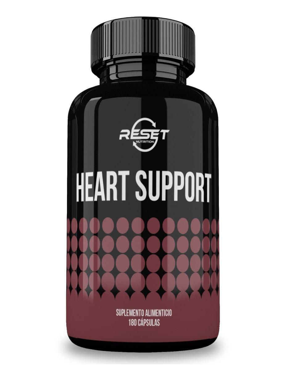 Heart Support con multivitamínico + coQ10 sabor natural de 180 Cápsulas
