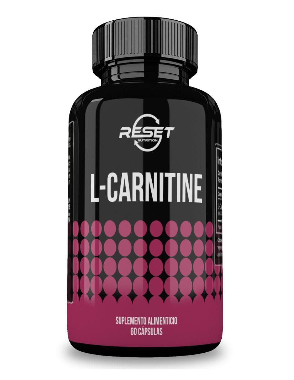 Cápsulas de L-carnitina Hbn con l-carnitina sabor natural de 60 cápsulas