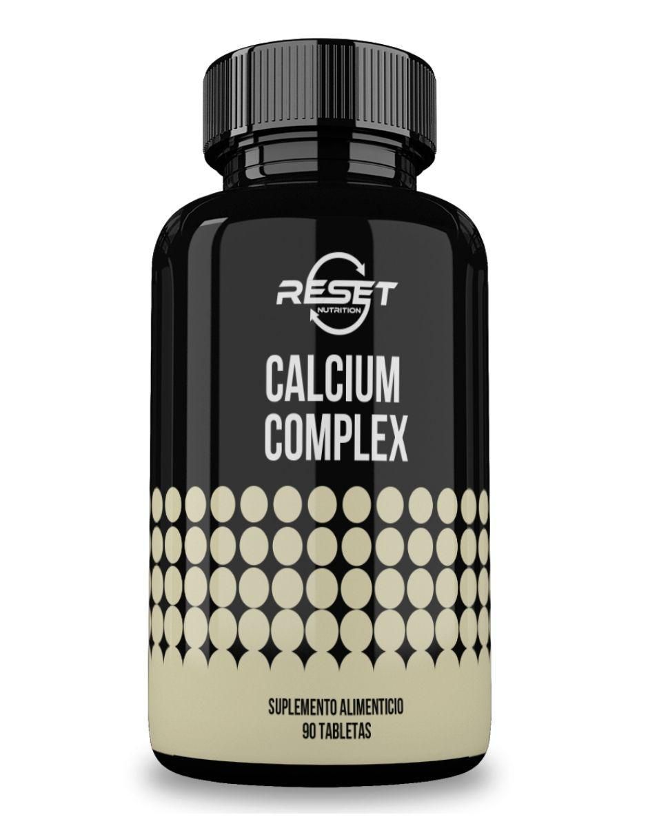 Calcium Complex con calcio, magnesio, fosfóro, vitamina a y vitamina d sabor natural de 90 tabletas