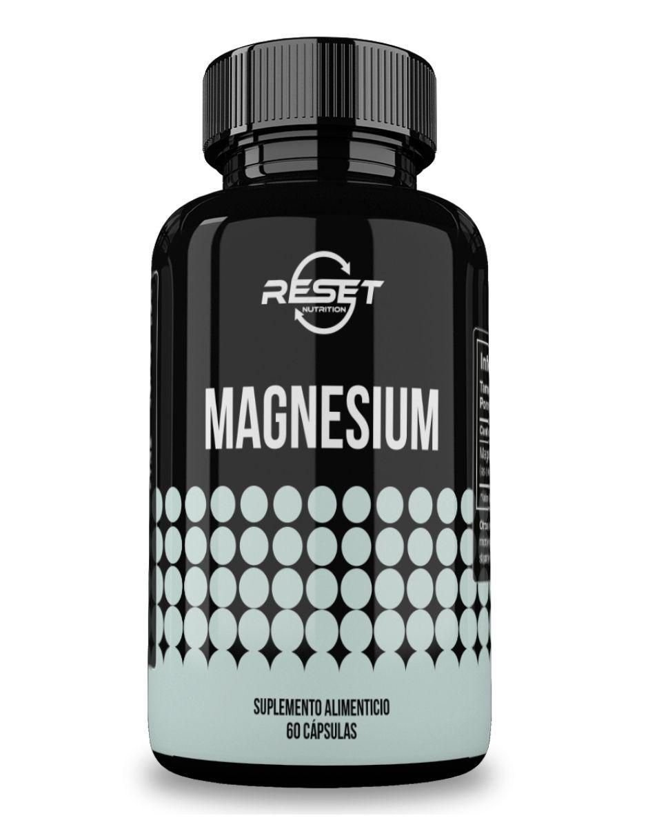 Magnesium con magnesio sabor natural de 60 cápsulas