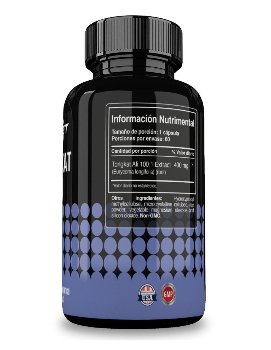 Tongkat Ali sabor natural de 60 cápsulas 3