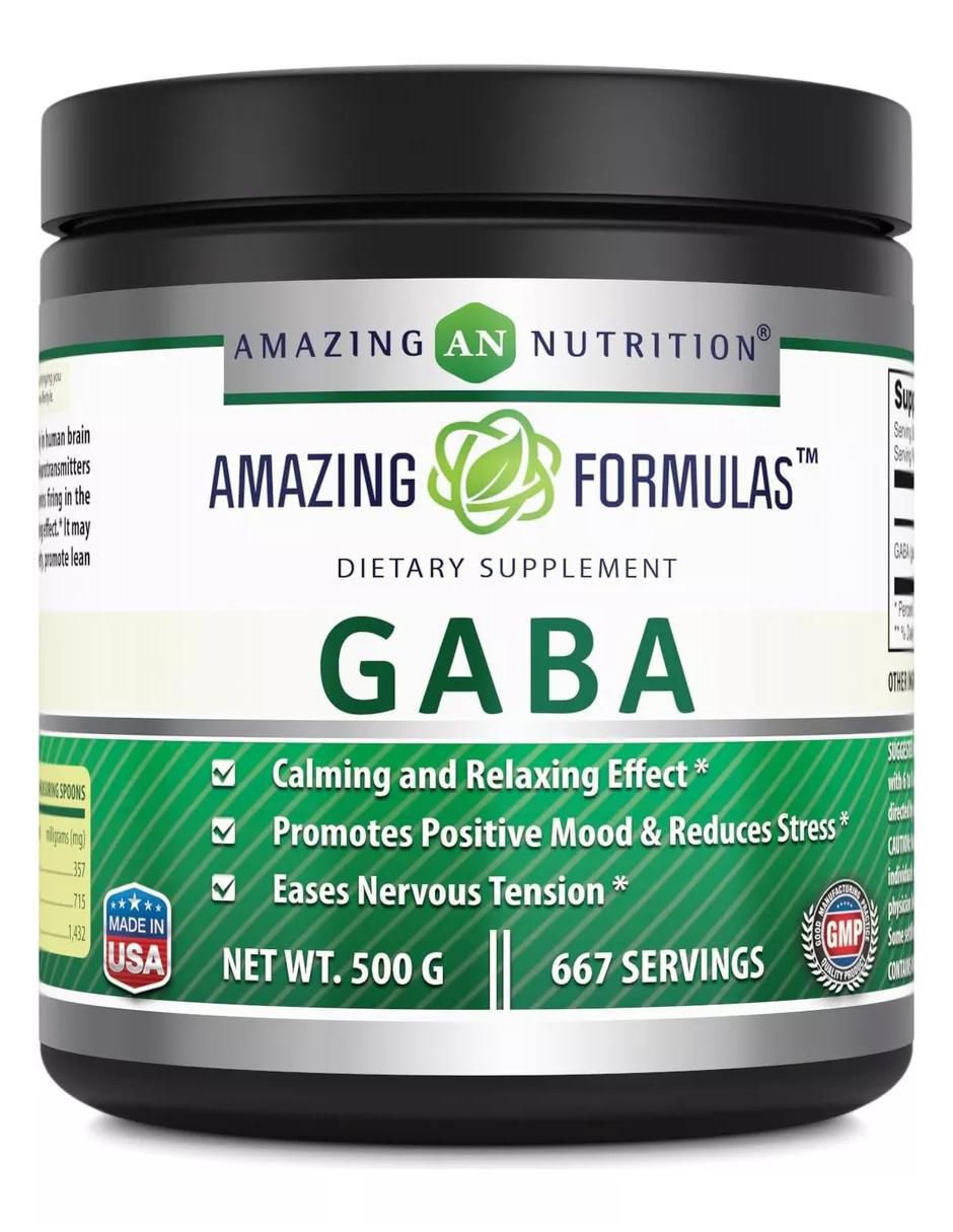 Gaba powder con gaba sabor natural de 500 g