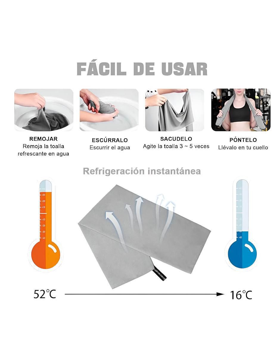 Set de toallas de microfibra 4