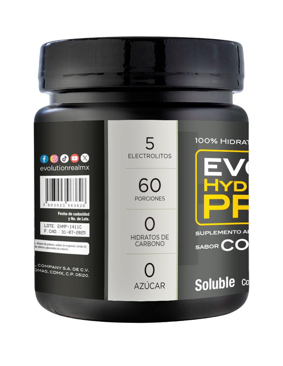 Hydromineral pro Coco con gluconato de zinc sabor coco 3