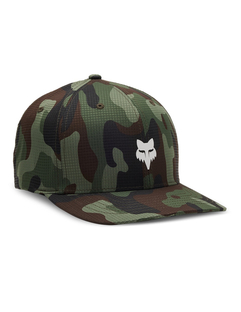 Gorra con visera curva cerrada para ciclismo Fox Tech Flexfit para adulto Gorra con visera curva cerrada para ciclismo Fox Tech Flexfit para adulto