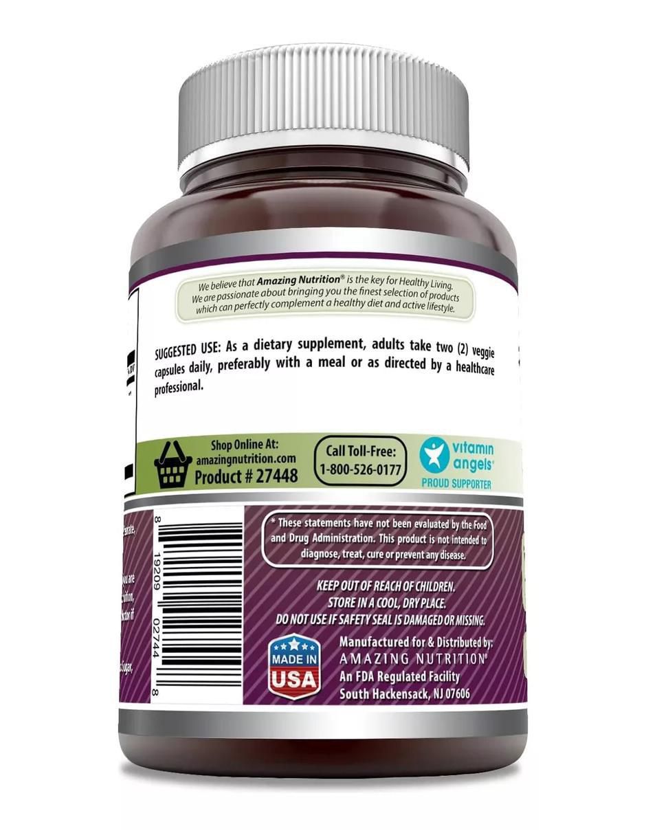 Grape Seed Extract con extracto de semilla de uva sabor natural de 240 cápsulas 3