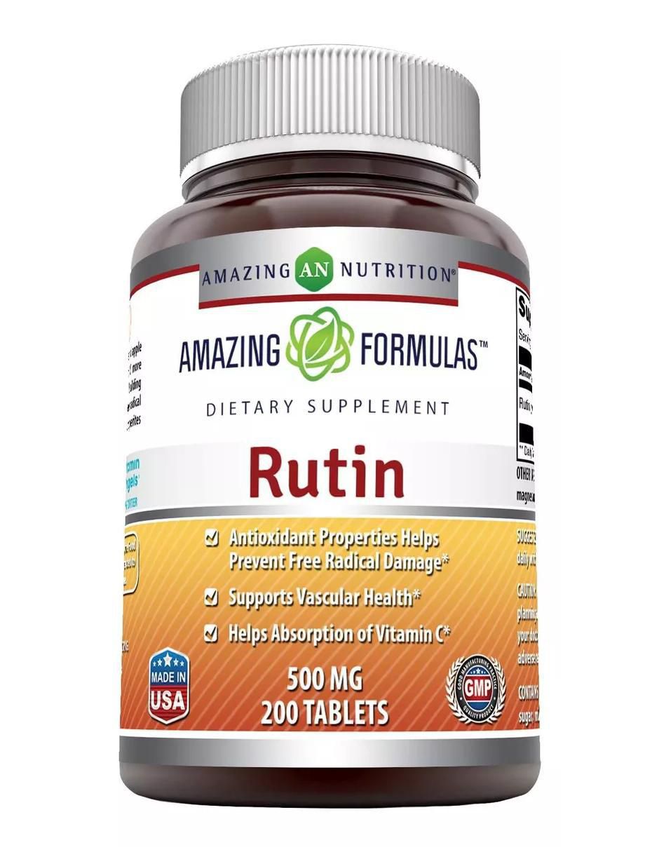 Rutin con rutina sabor natural de 200 tabletas Rutin con rutina sabor natural de 200 tabletas
