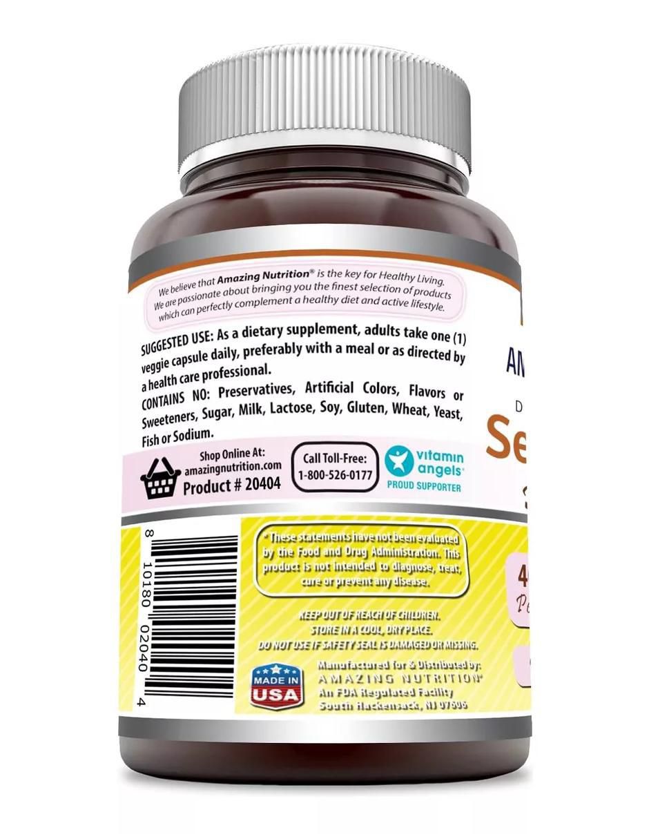 Serrapeptase sabor natural de 90 cápsulas 3